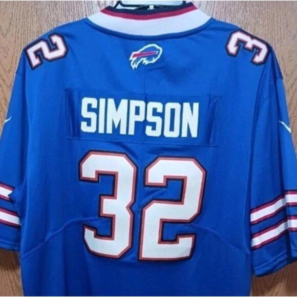 OJ Simpson (Nike)-(Bills)-(Jersey)-(Blue)-(Size:L)-$100 - Picture 7 of 9